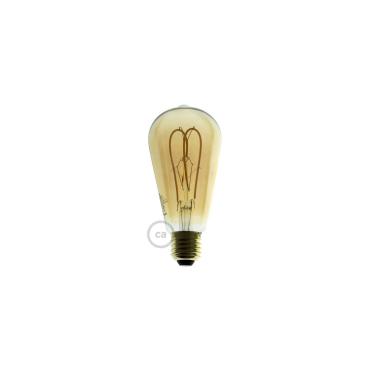 E27 ST64 5W 250lm Dimmable Filament LED Bulb Creative-Cables DL700144 -