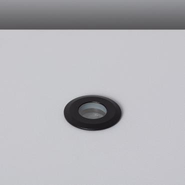 1W Tiziano 12-24V DC Aluminium Floor-Recessed Spotlight in Black IP65 -