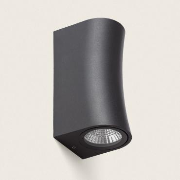 6W Hallek Aluminium Outdoor LED Wall Lamp - White