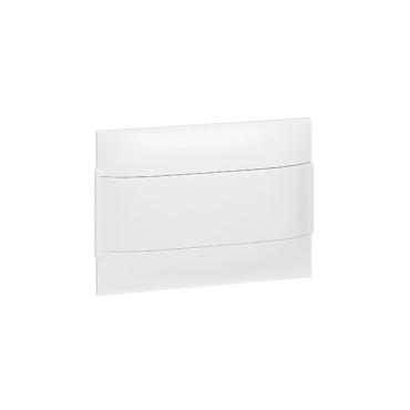 Practibox S for Conventional Partition Walls Plain Door 1x8 Modules LEGRAND 134048 - White