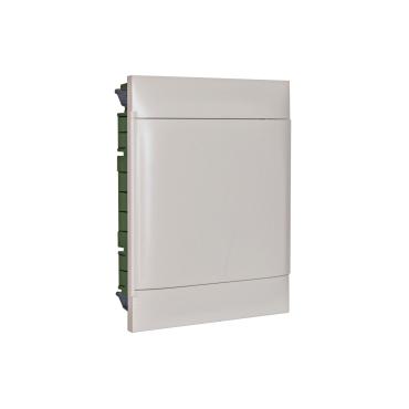Practibox S for Conventional Partition Walls Plain Door 2x12 Modules LEGRAND 135042 - White