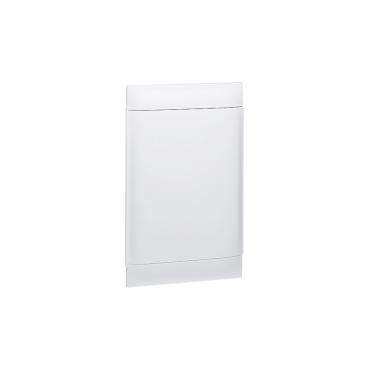 LEGRAND 135063 Practibox S Flush-mounted Box for Prefabricated Partition Walls 3x12 Modules Smooth Door - White
