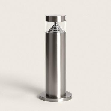 5W Inti Stainless Steel Solar Outdoor Bollard 30cm -