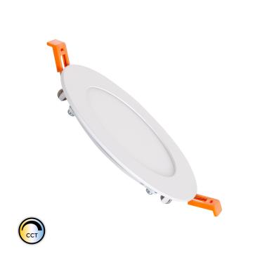 6W Round LED Downlight SwitchCCT Ø110 mm Cut-Out Compatible with RF Controller V2 -