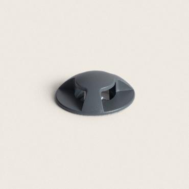 1W Letso 3L Outdoor Recessed Ground Spotlight in Grey -