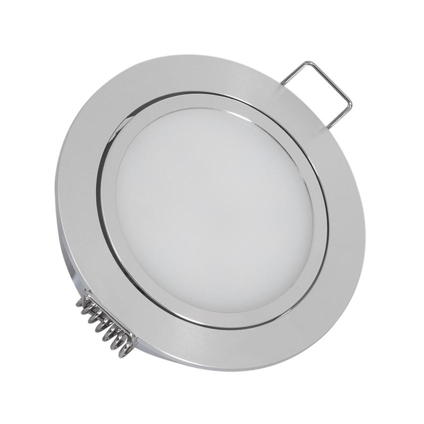 Photograph of the product: 3W Round 12V DC Under Cabinet LED Downlight Ø 67 mm Cut-Out Addressable