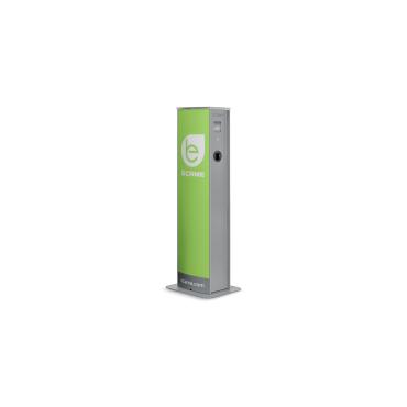 SCAME Electric Car Charger OCPP 22kW 3-Phase 2-Phase Tower with 2 Outlets 204.CA23B-T2T2A - 22 W