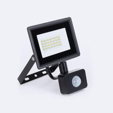 20W LED Floodlight with Motion Detector 120lm/W IP65 S2 -