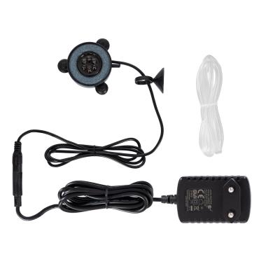 Aquarium Oxygenator with 1W RGBW IP68 LED Aquarium Light - 1 W