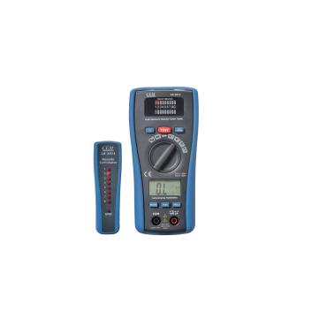 RJ45 LAN line tester+ Digital multimeter - Blue