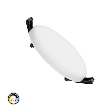Round Slim 8W CCT Selectable Surface Panel (UGR19) Ø 75 mm Cut-Out IP54 -