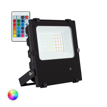 LED Floodlight 30W 135lm/W IP65 HE PRO RGB  Dimmable -