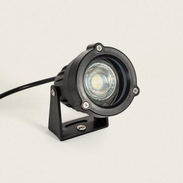 Simba GU10 Outdoor Spotlight with Spike - Black
