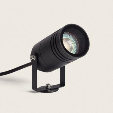 Jambi Outdoor Aluminium GU10 Spotlight with Spike - 200 mm