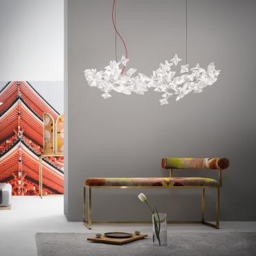 SLAMP Hanami Small Suspension Pendant Lamp - Transparent
