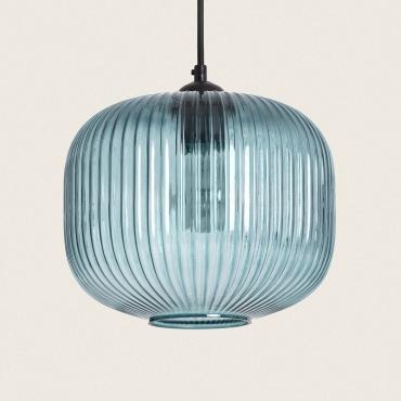 Modra Crystal Pendant Lamp - Blue