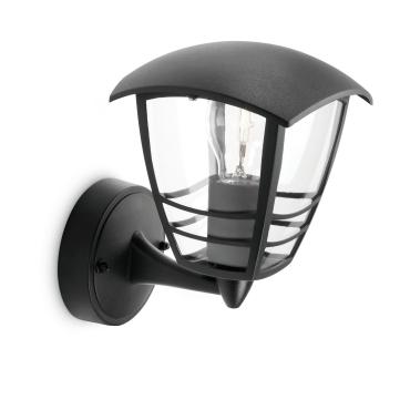 PHILIPS Creek Upright LED Wall Lamp - Black