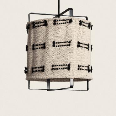 Sioux Metal & Cotton Pendant Lamp