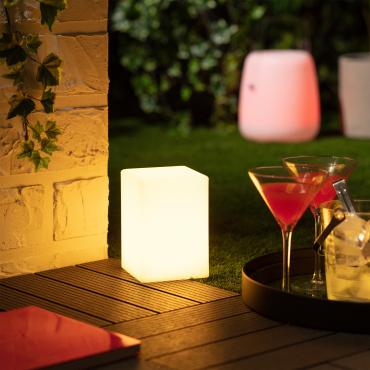 Kozan Portable Outdoor RGB LED Table Lamp with Rechargeable Battery -