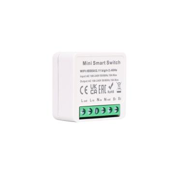 Mini WiFi Switch compatible with Conventional Switch - White