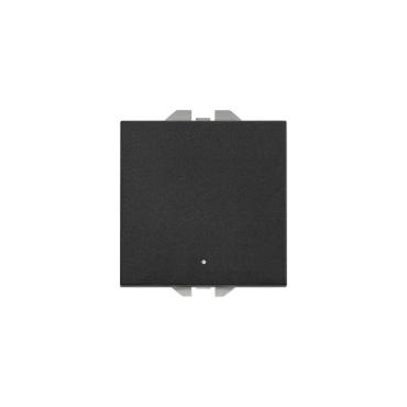 Neutral Pushbutton Mechanism With Backlight SIMON 270 20000160 - Matte Black