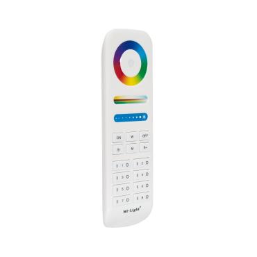 MiBoxer FUT089 RF Remote Control for LED Dimmer RGB + CCT 8 zone - White