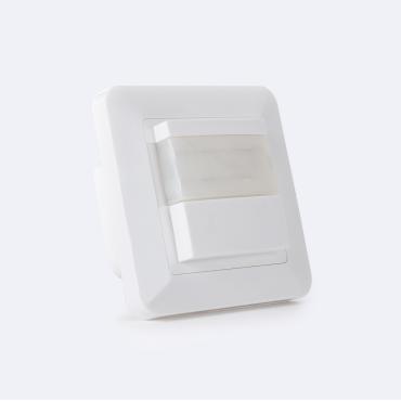 120º PIR Motion Sensor Square Wall Mechanism - White