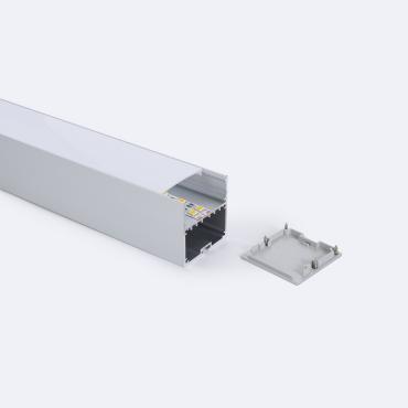 2m Aluminium Sixe Suspended Profile for LED Strips up to 45mm - 2 m