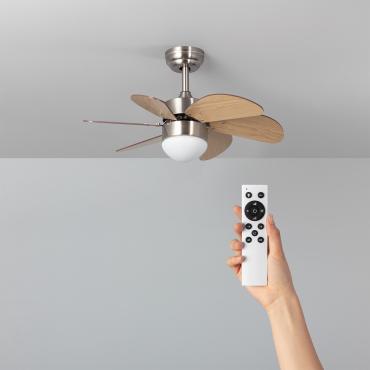 Orion Wooden Silent Ceiling Fan with DC Motor 81cm - Silver