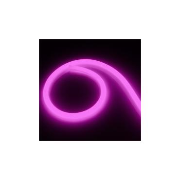 Pink 360 Round Neon Strip 220V AC 120 LED/m Dimmable  IP67 Custom Length - Several options
