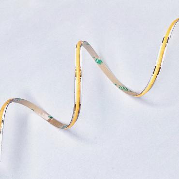 5m 24V DC Super Thin CRI90 COB LED Strip 320LED/m 5mm Wide cut at Every 5cm IP20 840lm/m - 4000K