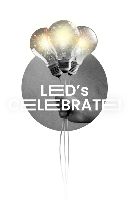 10-jähriges Jubiläum: LED's celebrate