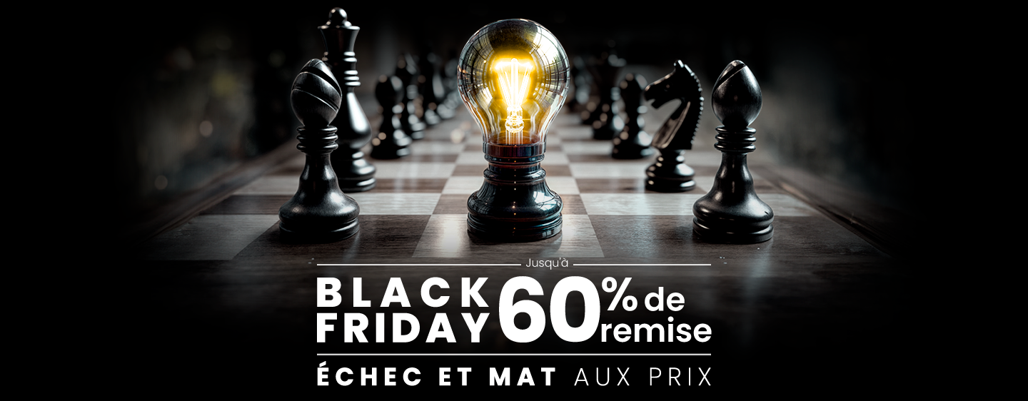 Black Friday 2024 : remises sur éclairage, lampes et décoration LED