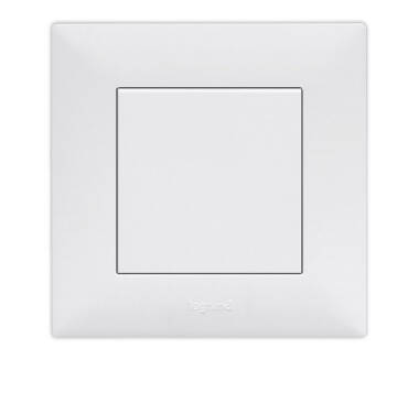 Kit Interruttore Semplice LEGRAND Niloé Step Nero