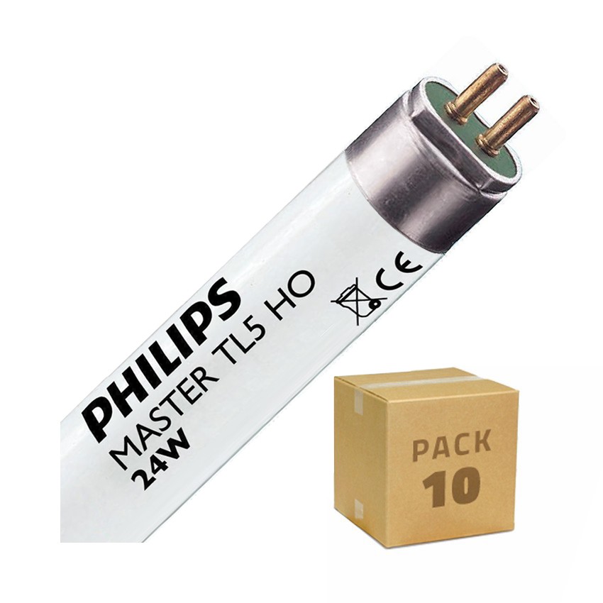 Tubo Fluorescente Philips T5 HO 600mm Connessione Bilaterale 24W