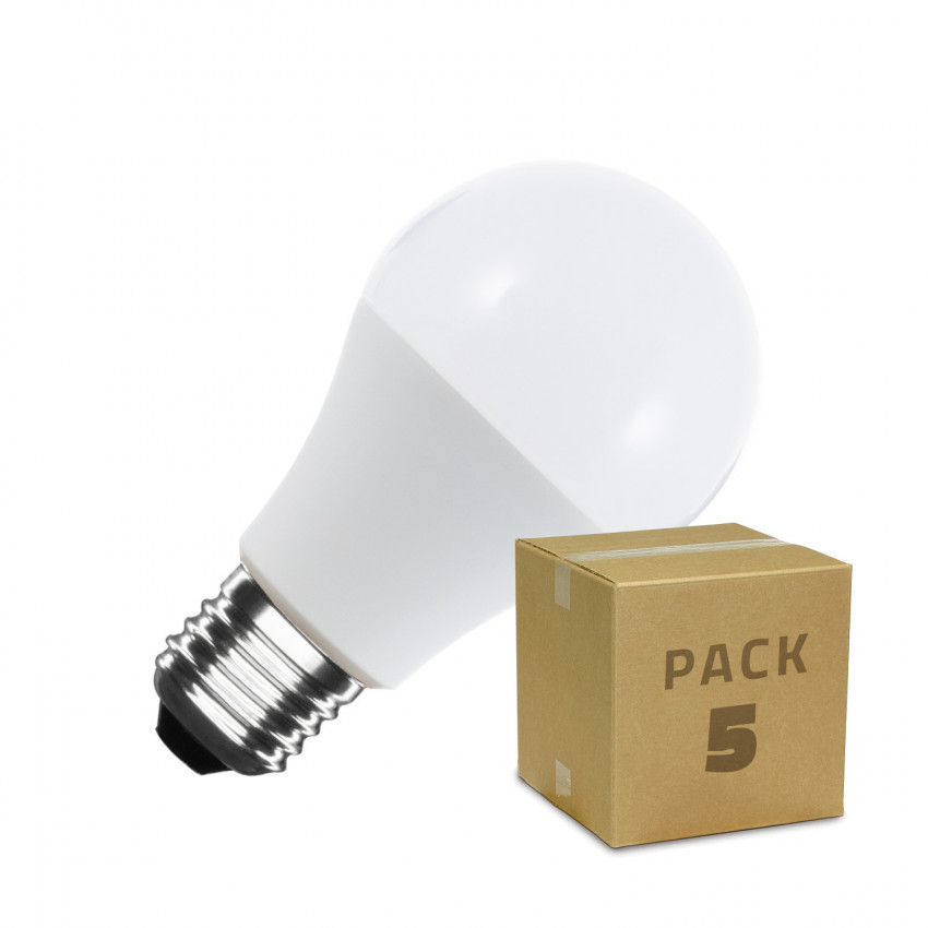 Pack Lampadina LED E27 A60 6W (5 Un.)