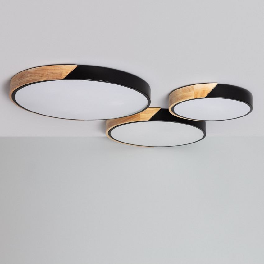 Plafón LED Circular CCT Semi-Dari 18W
