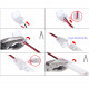 Conectores de hipopótamo para conexion LED sin soldaduraras IP20