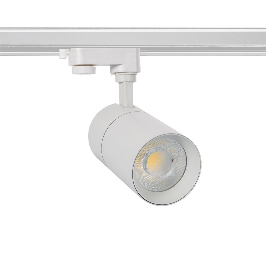 Faretto LED New Mallet Bianco 20W Dimmerabile No Flicker per Binario Trifase (UGR 15)