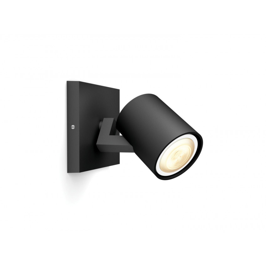 Lámpara de Pared White Ambiance Un Foco GU10 PHILIPS Runner 