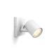 Lámpara de Pared White Ambiance Un Foco GU10 PHILIPS Runner Extensión