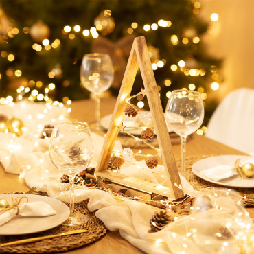 Fotografia del prodotto: Albero di Natale LED Golden con Batteria