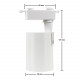 Foco LED Bron Blanco 30W para Carril Monofásico 