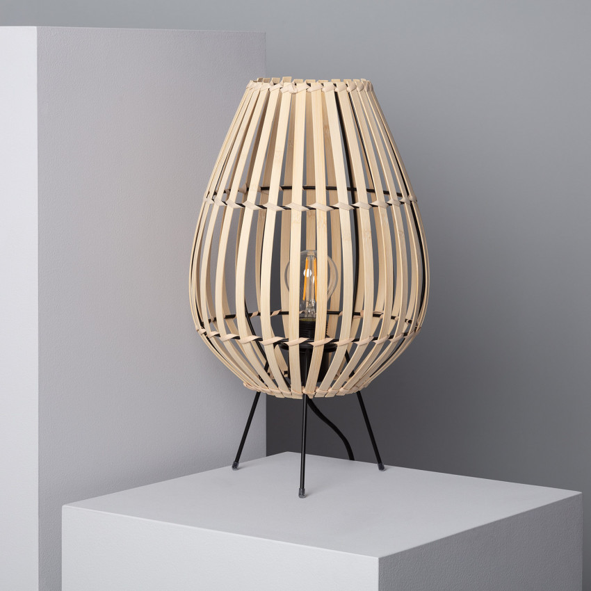 Lampada da Tavolo Bambú Atamach