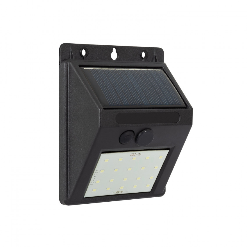 Applique da Parete per Esterni LED Solare IP65 con Accensione Crepuscolare