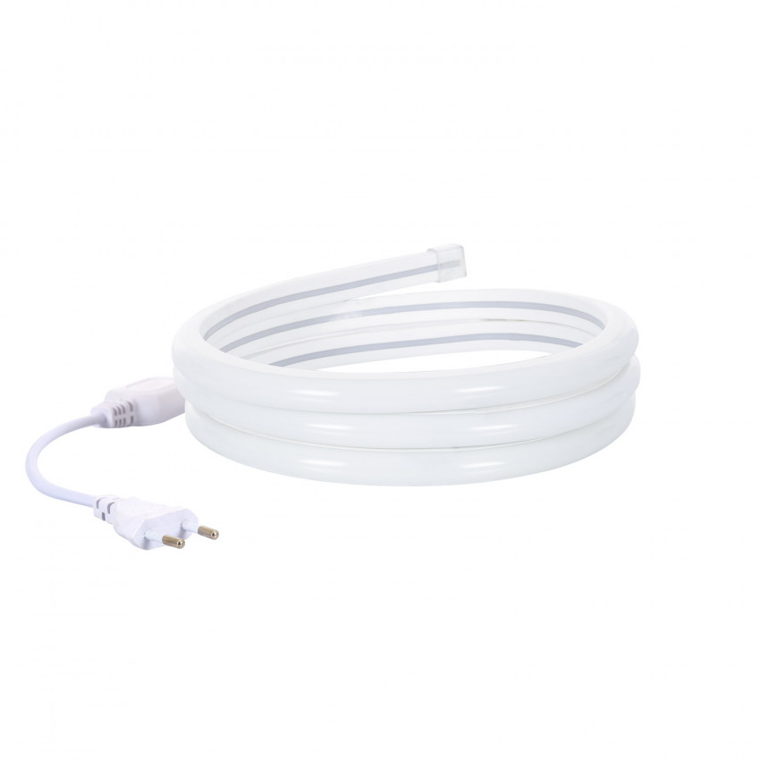 Tira Neón LED Regulable 220V AC 120 LED/m Blanco Neutro IP67 a Medida Corte cada 100 cm