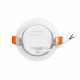 Foco Downlight LED 7W Direccionable 60º Circular Blanco Corte Ø 75 mm