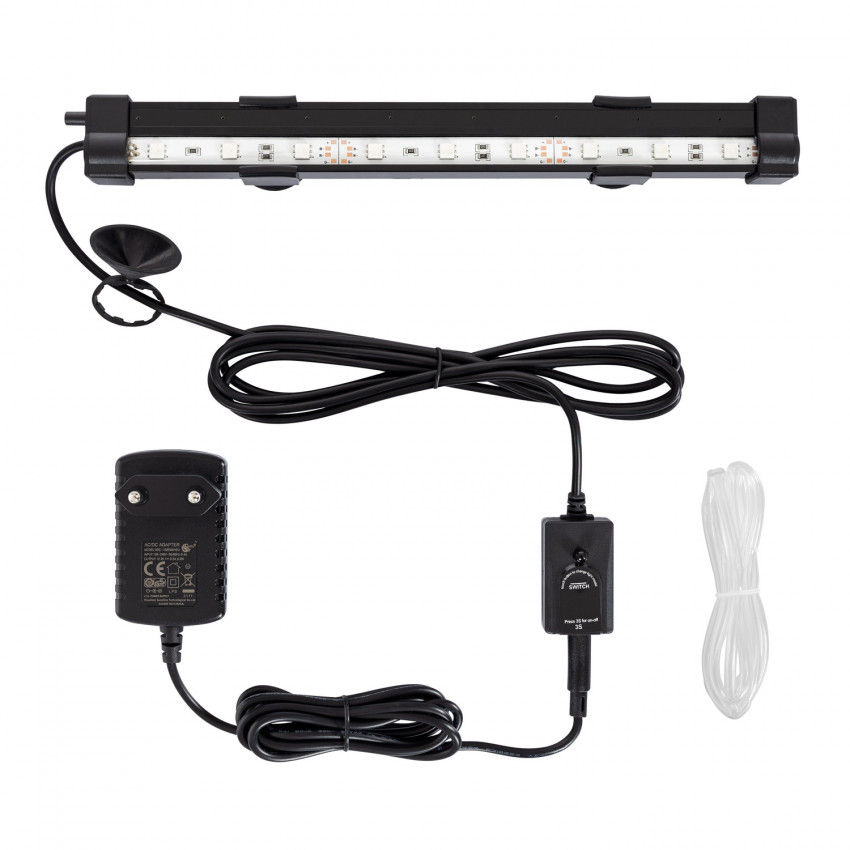 Ossigenatore Acquario con Luce LED RGBW 3W IP68 con Telecomando