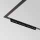 Unión en L Horizontal Empotrable para Carril Magnético 20mm