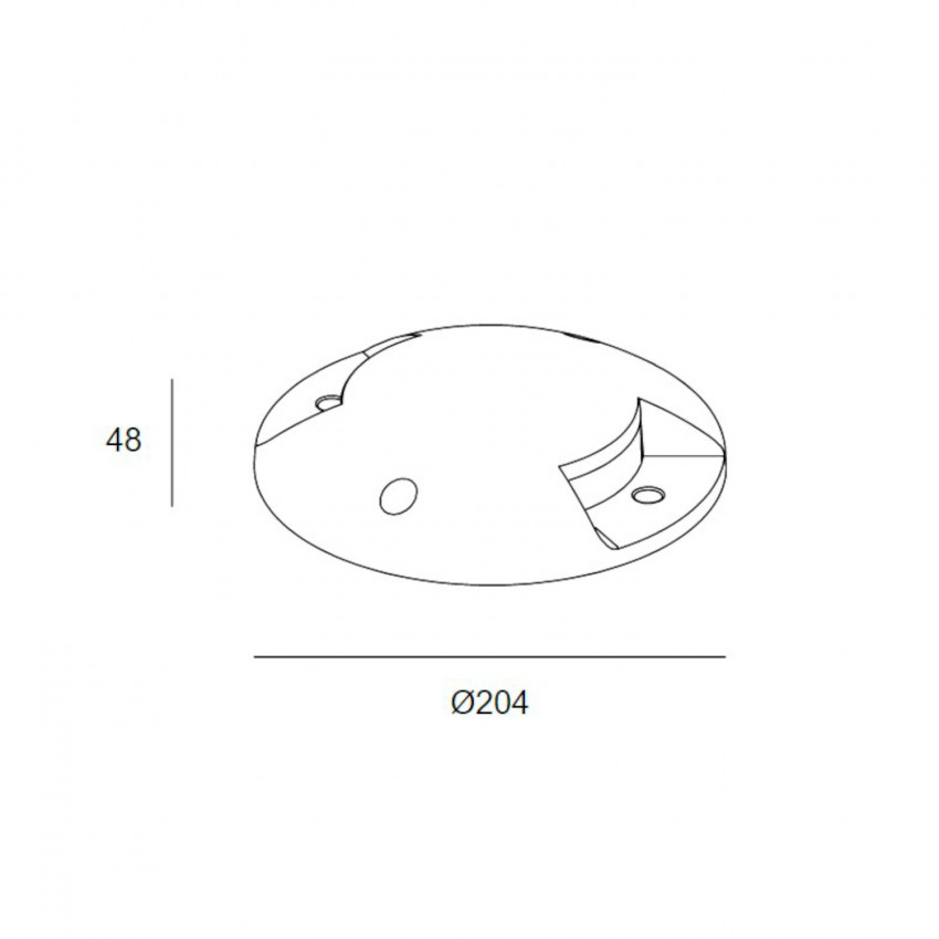 Segnapasso LED Xena Surface 2 3W IP65 LEDSC4 55994634CM Ledkia